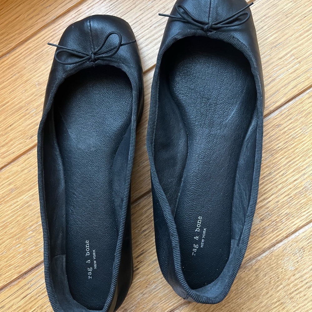 Rag & Bone Classic Black Loafers